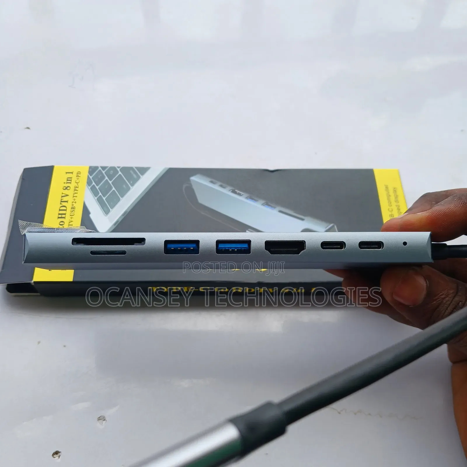 Type-C to HDTV 8 in 1 Adapter