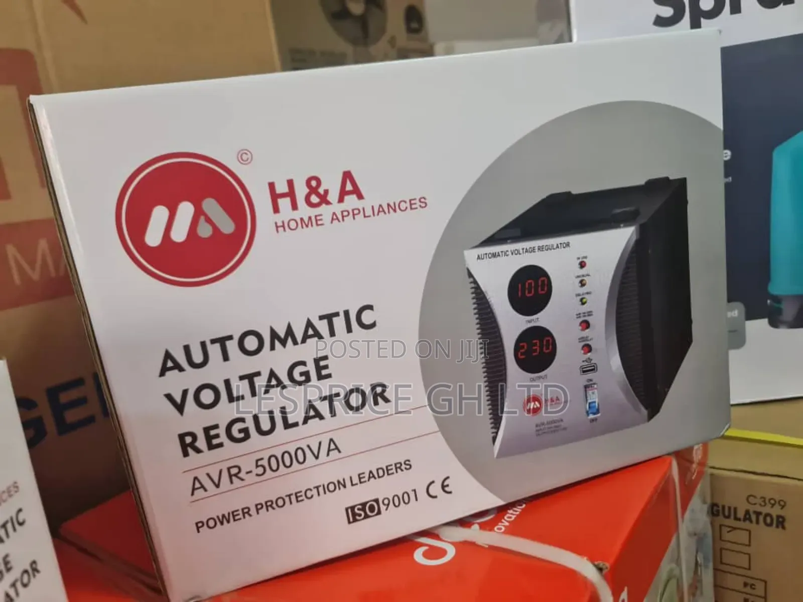 H a Digital Voltage Regulator ~ 5kva Unit