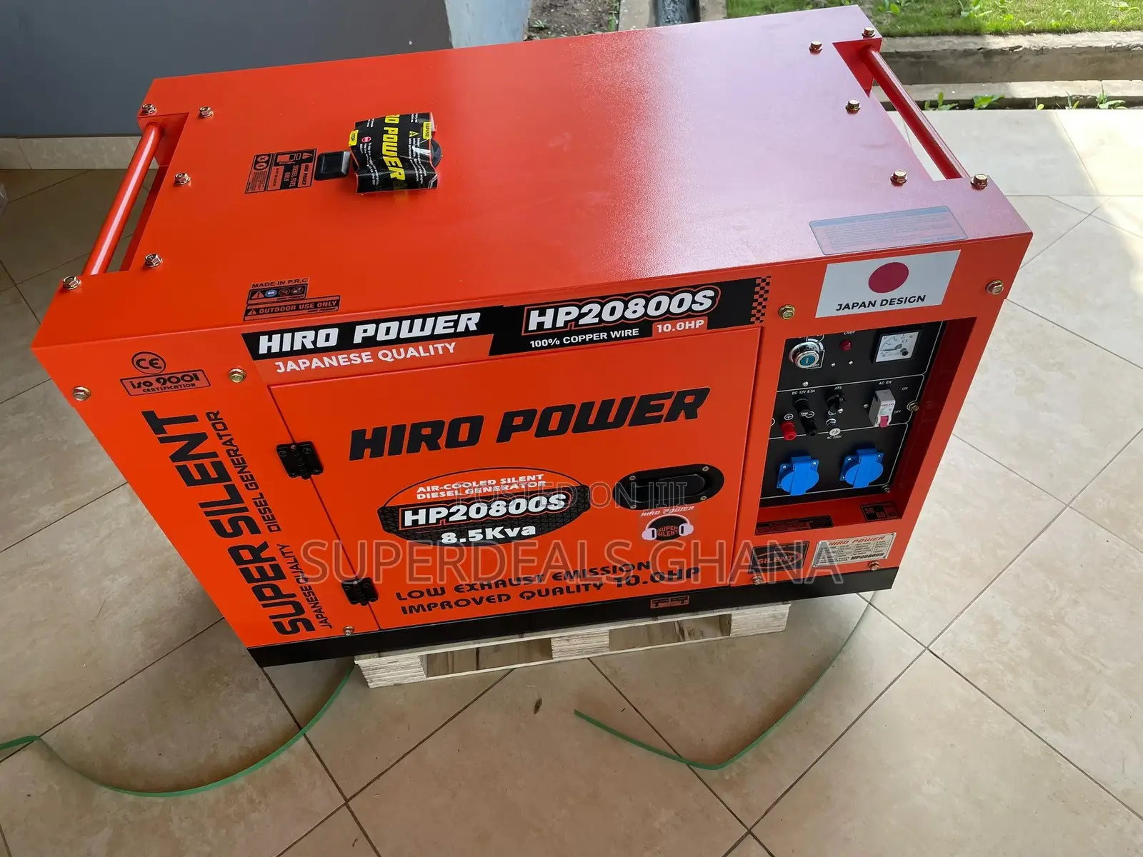 Air Cooled Silent Diesel Generator 8.5kva