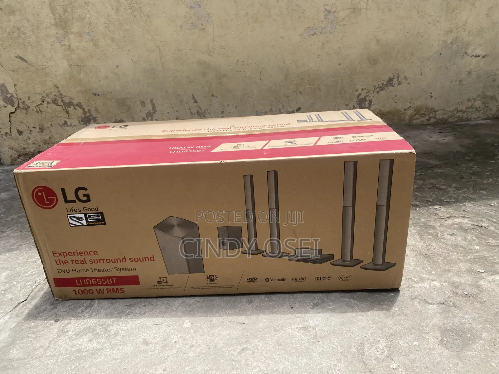 Contemporary Lg Lhd655bt 1000watts Home Theatre System