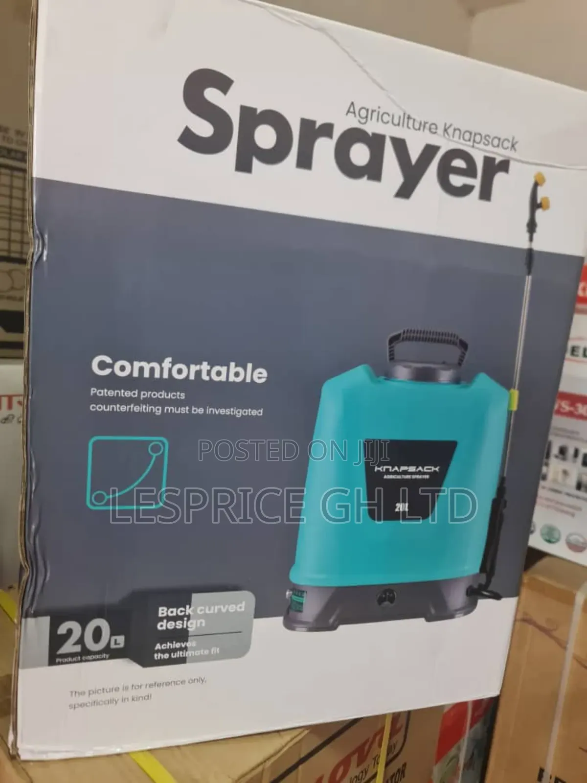 Comfortable Fit ~ 20l Knapsack Sprayer