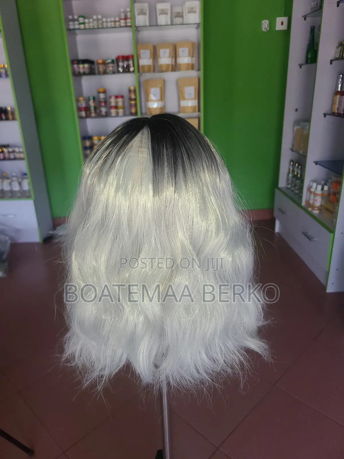 Grey Bodywave Wig