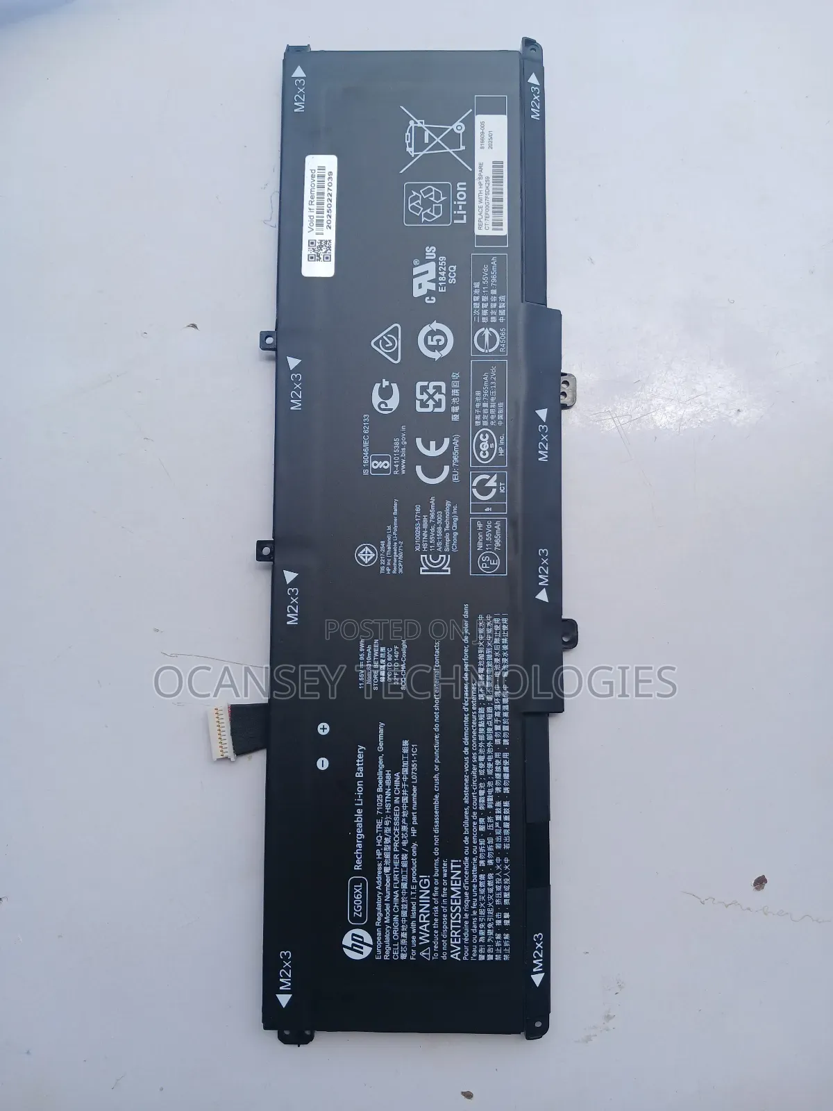Original Hp Zg06xl Battery For Zbook Studio G5 X360