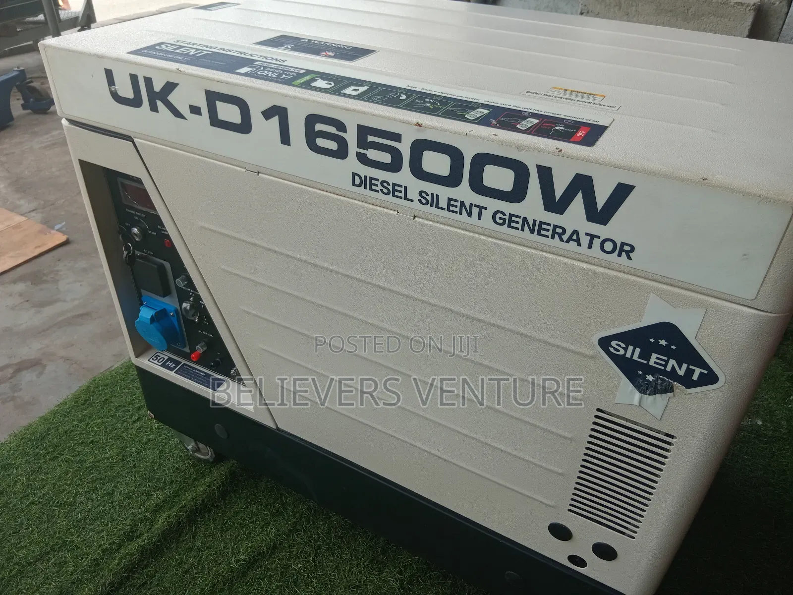 Colourful 15kva Uk Model Generator 16500w Silent Gen Set