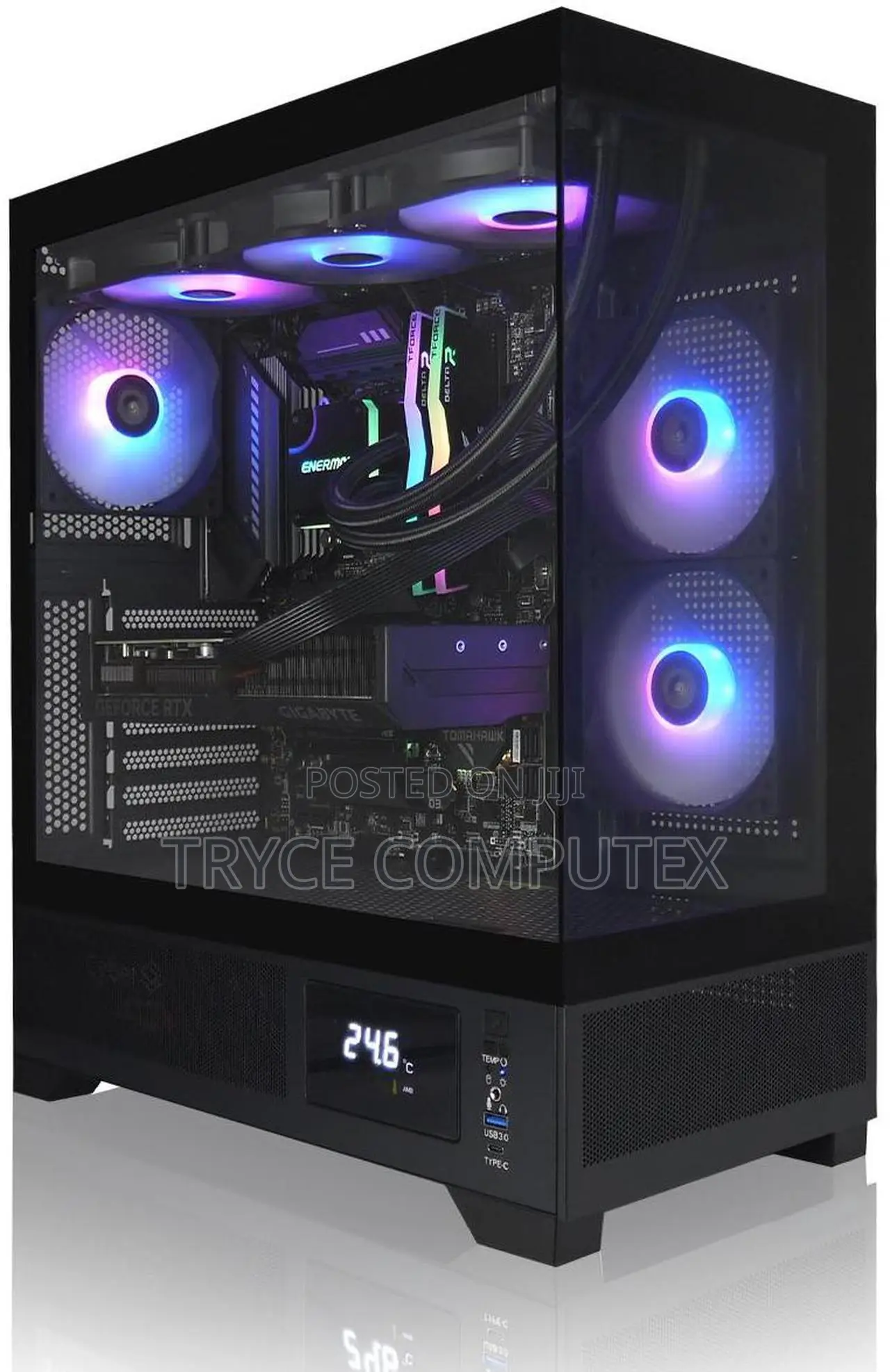 New Desktop Computer 32GB AMD Ryzen 7 SSD 1T