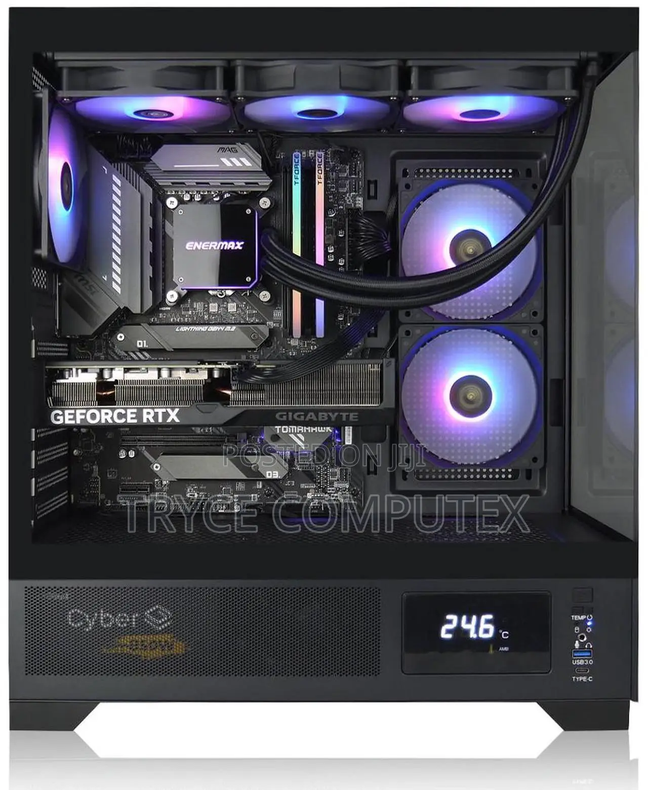 New Desktop Computer 32GB AMD Ryzen 7 SSD 1T