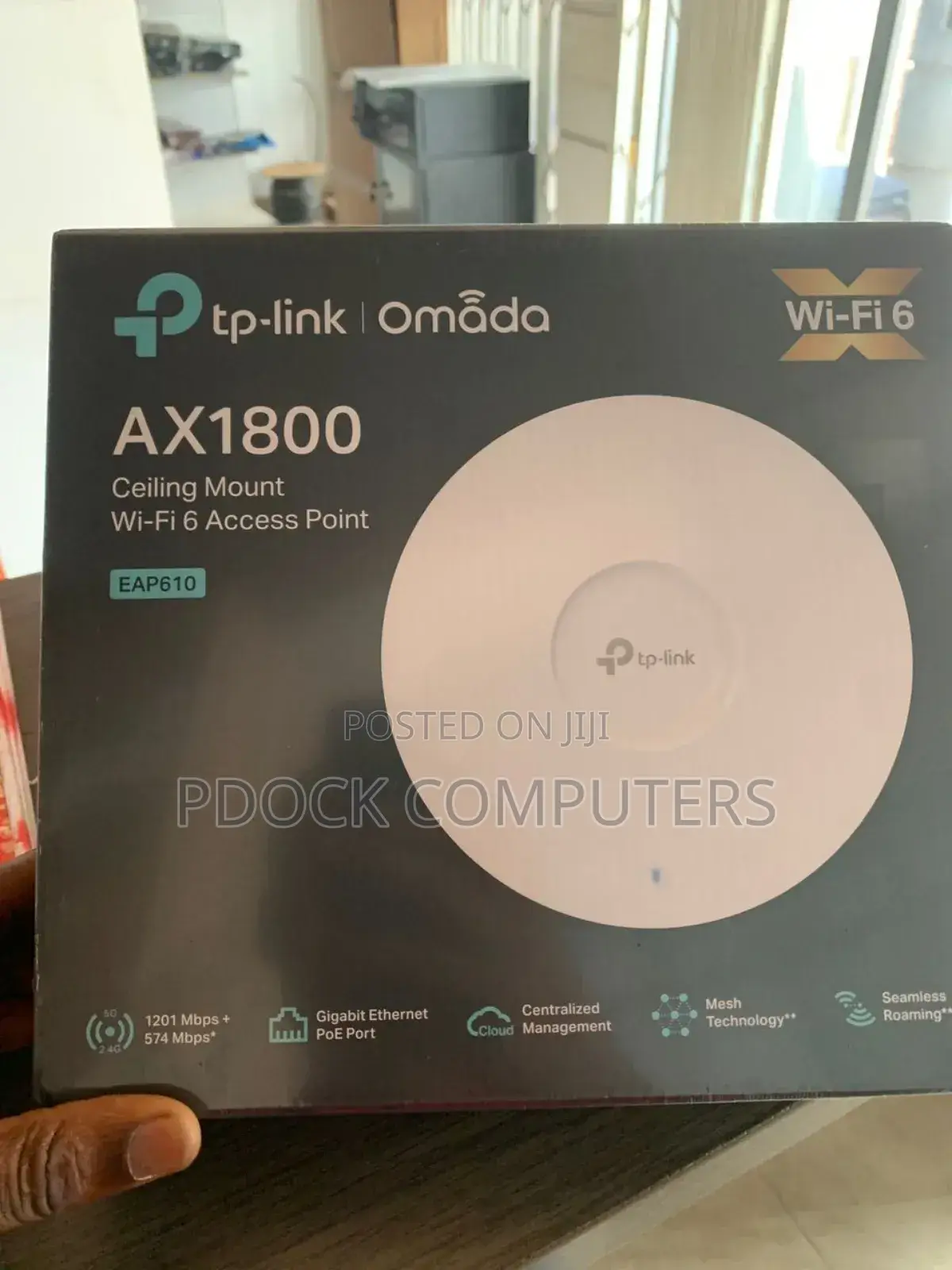 Tp-Link Ax1800 Wifi 6 Ceiling Access Point(Eap 610)