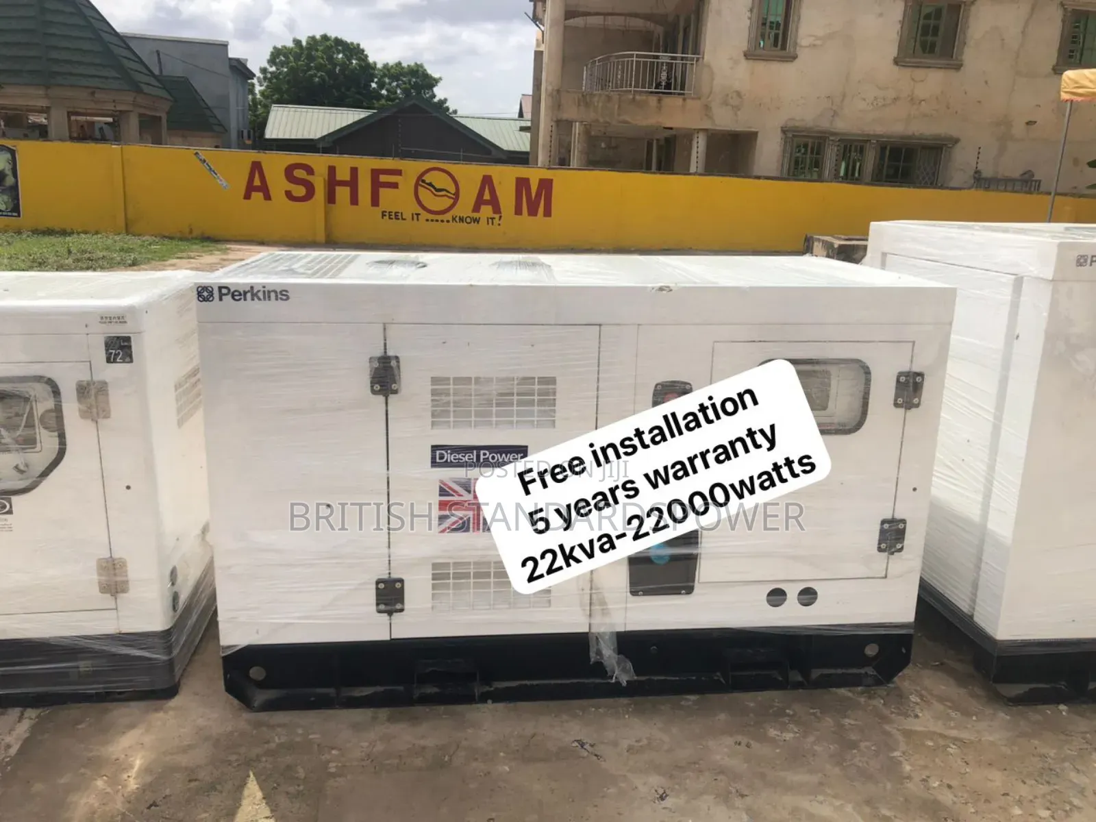 Faultless 22kva 3phase Silent Diesel Generator