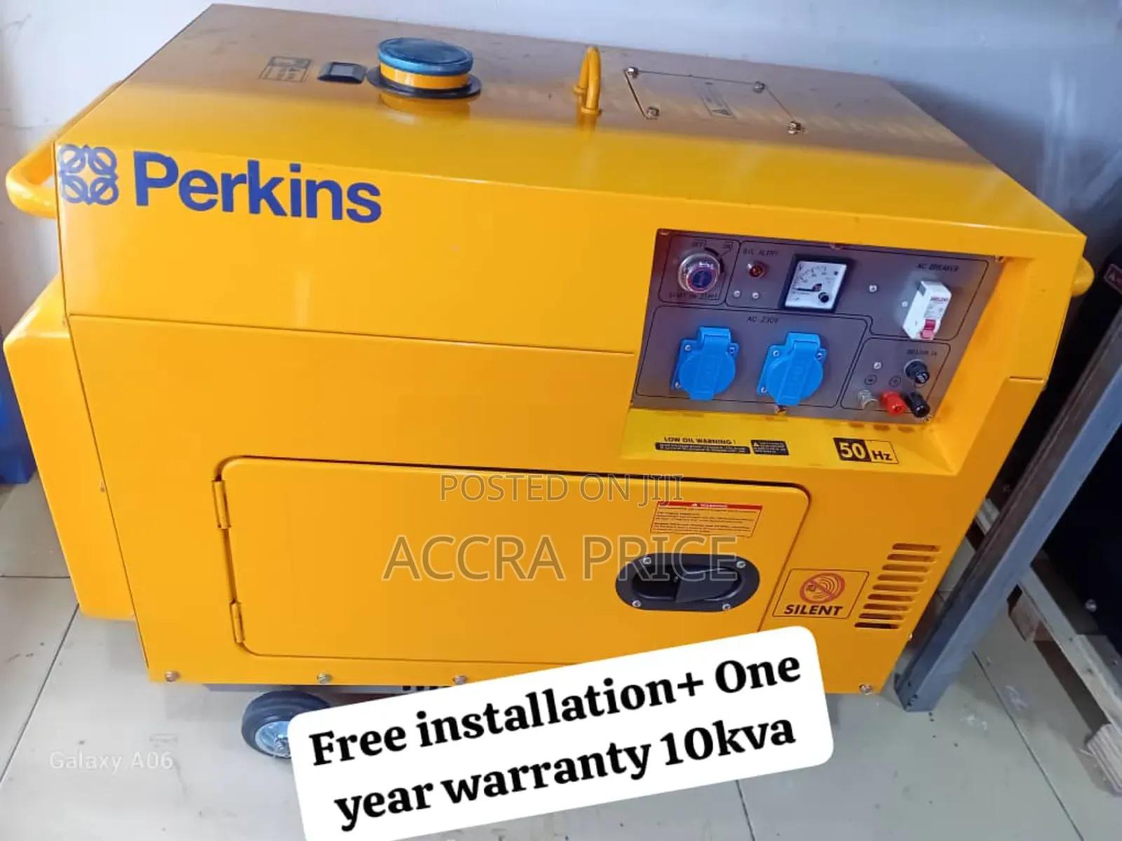 Max Power 10kva Perkins Diesel 10kva Silent Generator Uk