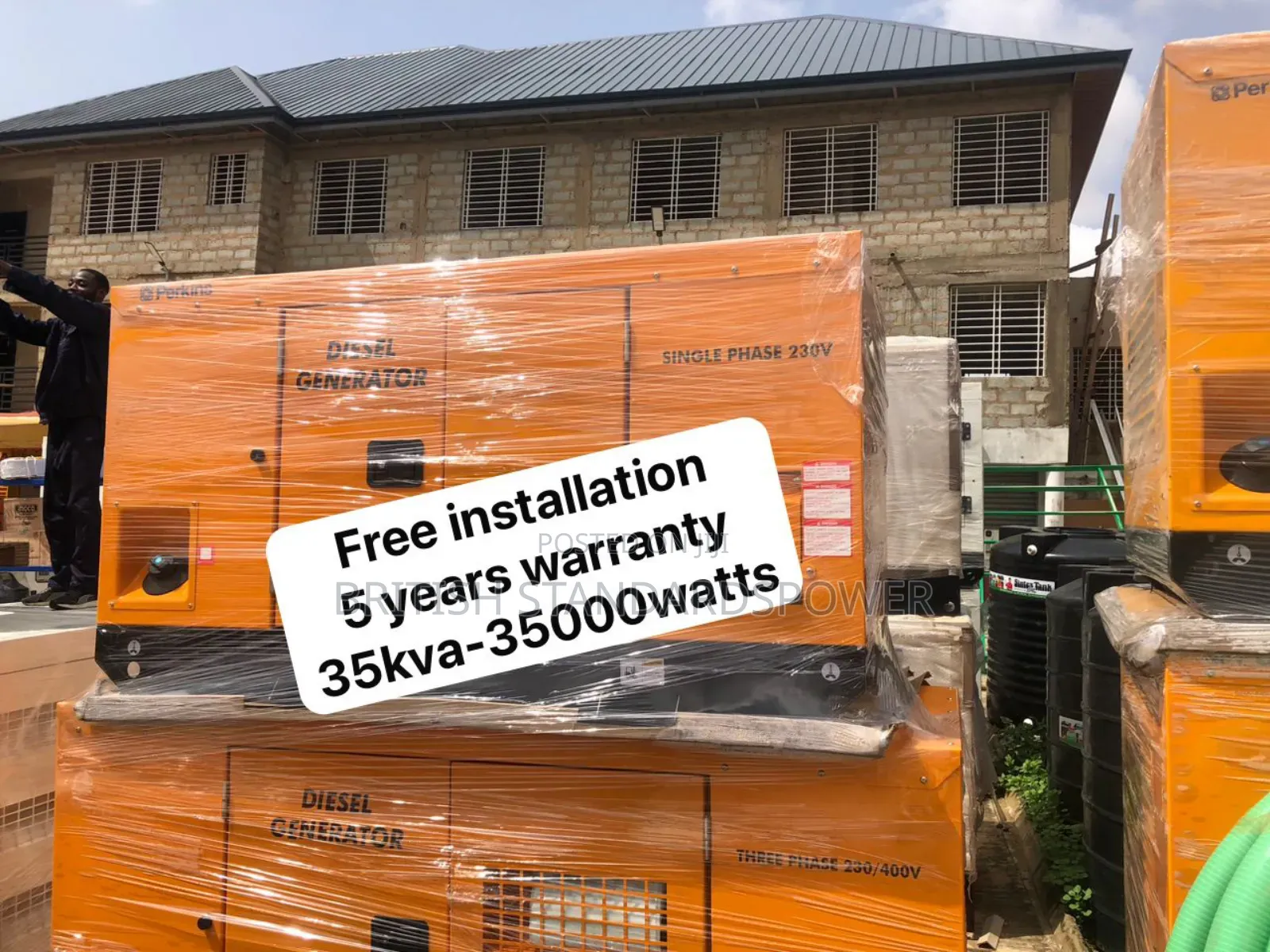 Trustworthy 35kva Silent Diesel Generator