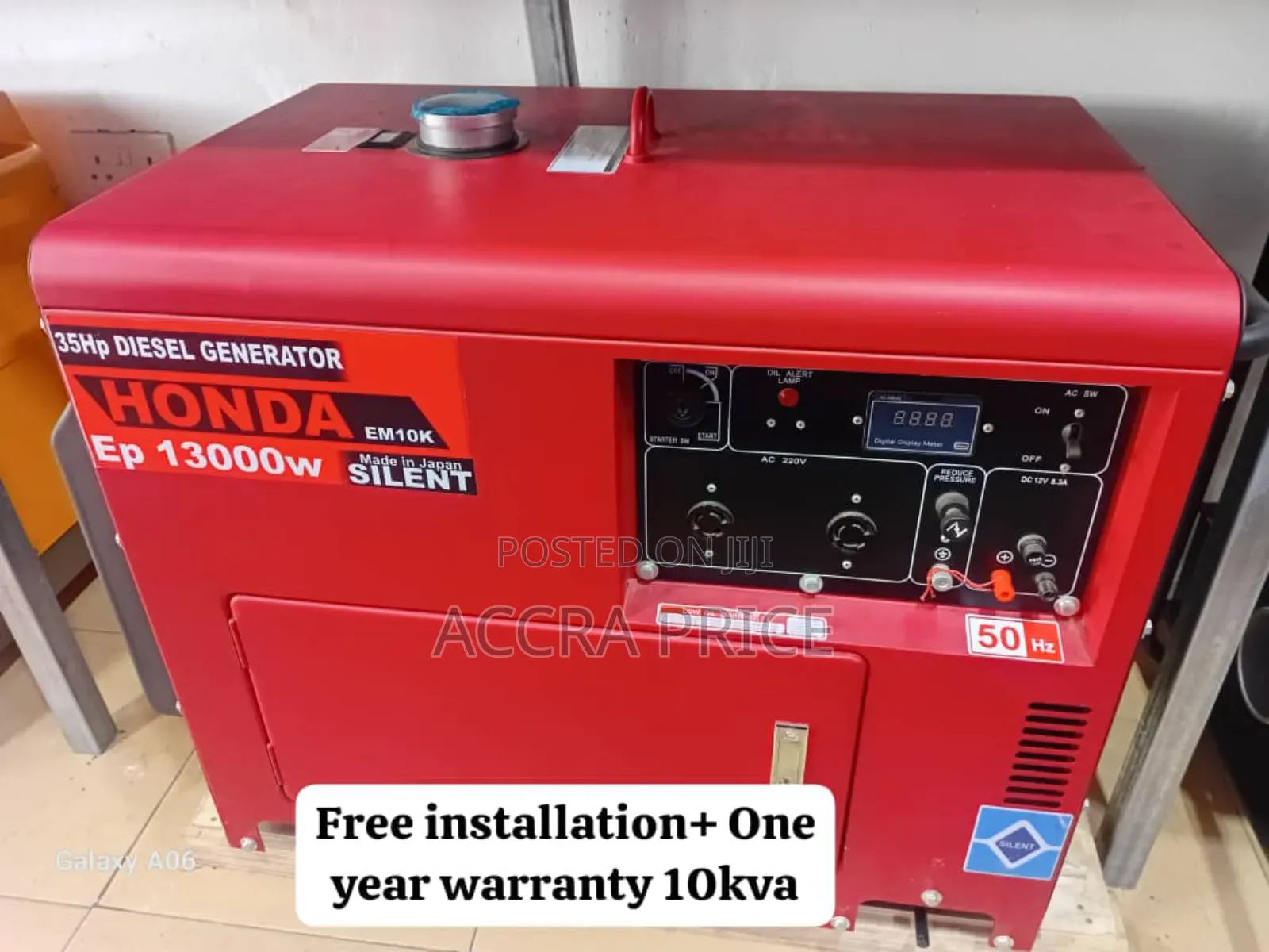 Fresh Out of the Box Honda 10kva Diesel Generator Honda