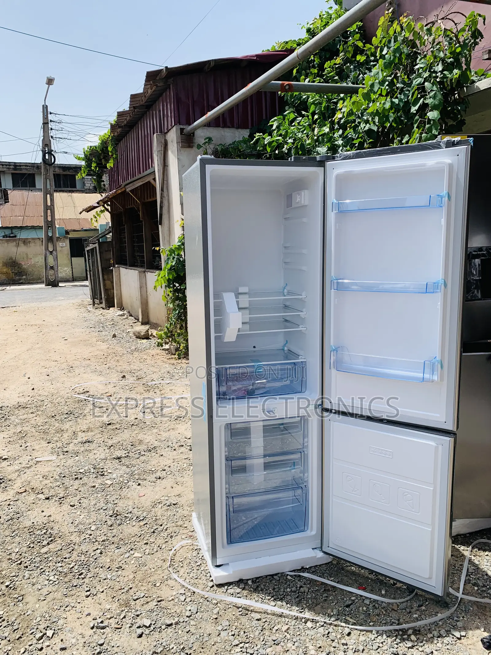 Grab Your Pearl Pf-406b-2b Double Door Fridge
