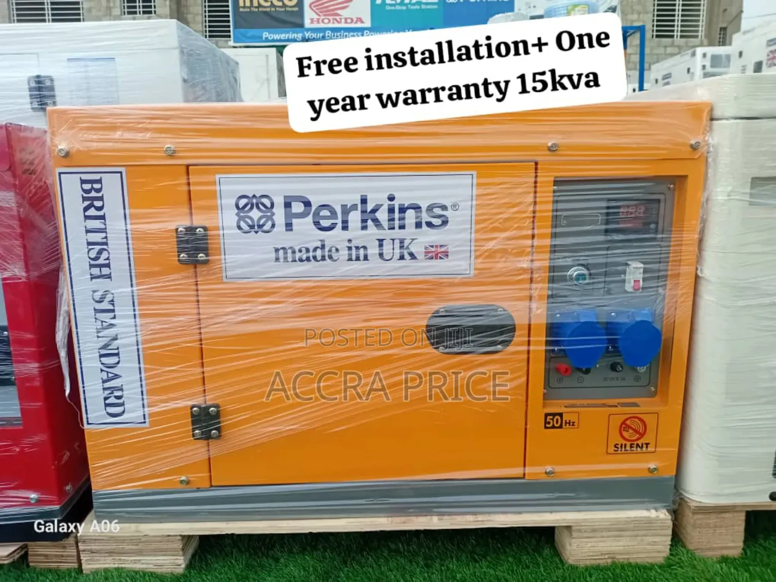 Max Power 15kva Perkins Diesel 15kva Silent Generator Uk