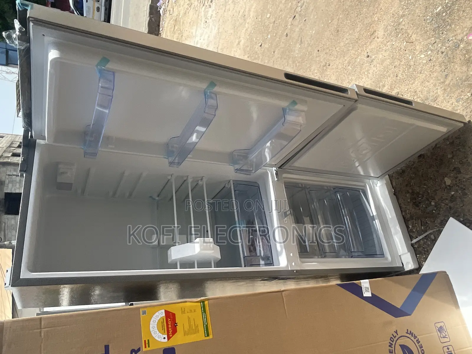 Newly Arrived Pearl 261ltr Double Door Bottom Freezer Fridge