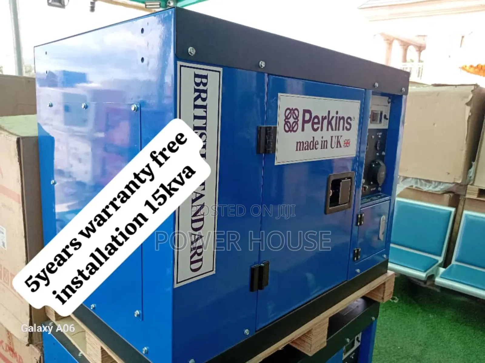 Electrifying Diesel Powered 15kva 16500watts Diesel Perkins