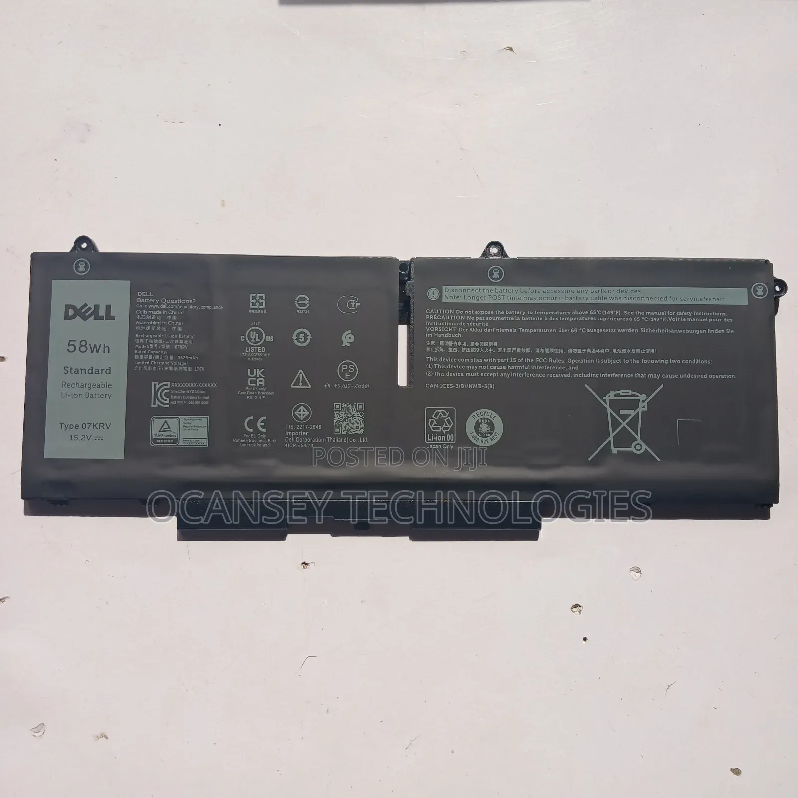 Original Dell 07krv Battery for Latitude 5330 5430 5530 3570