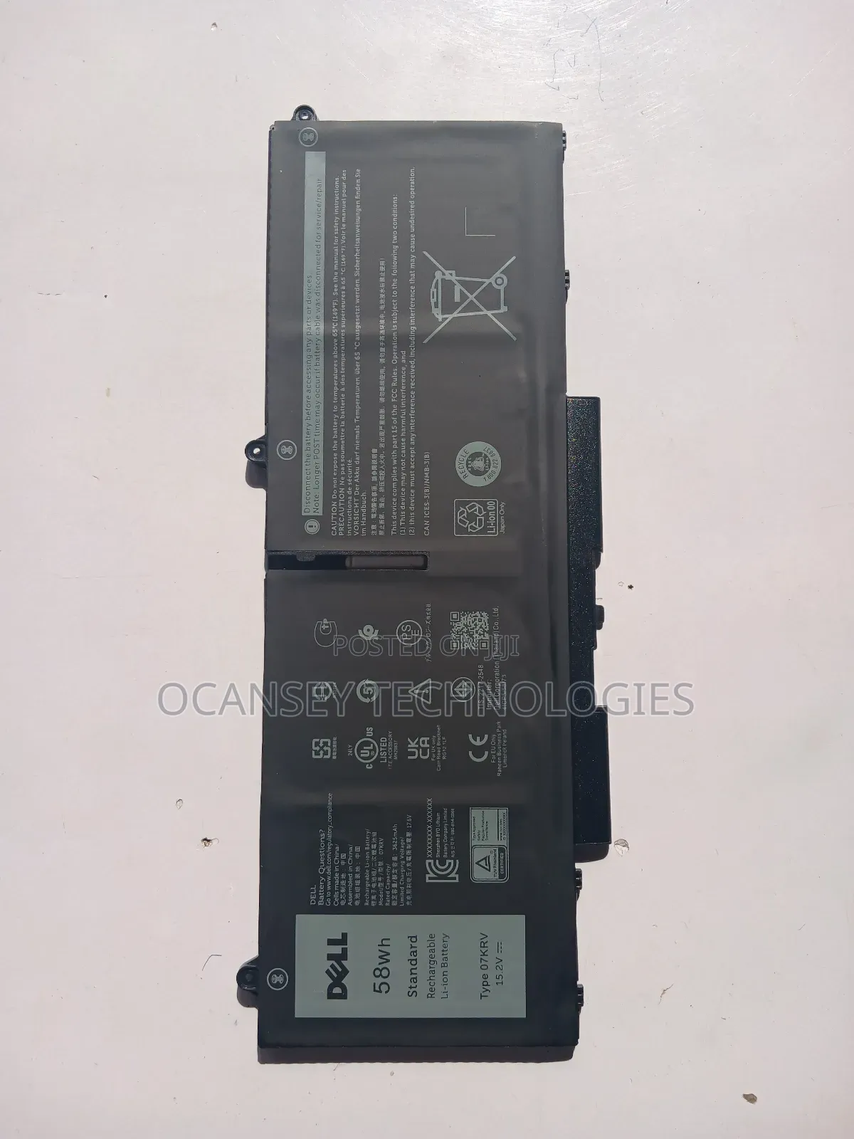 Original Dell 07krv Battery for Latitude 5330 5430 5530 3570