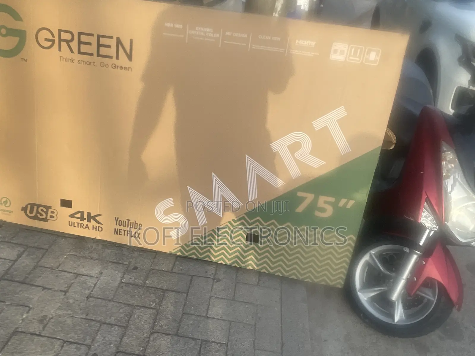A New Green Tv(Asano Brand) Android Smart – 75′′