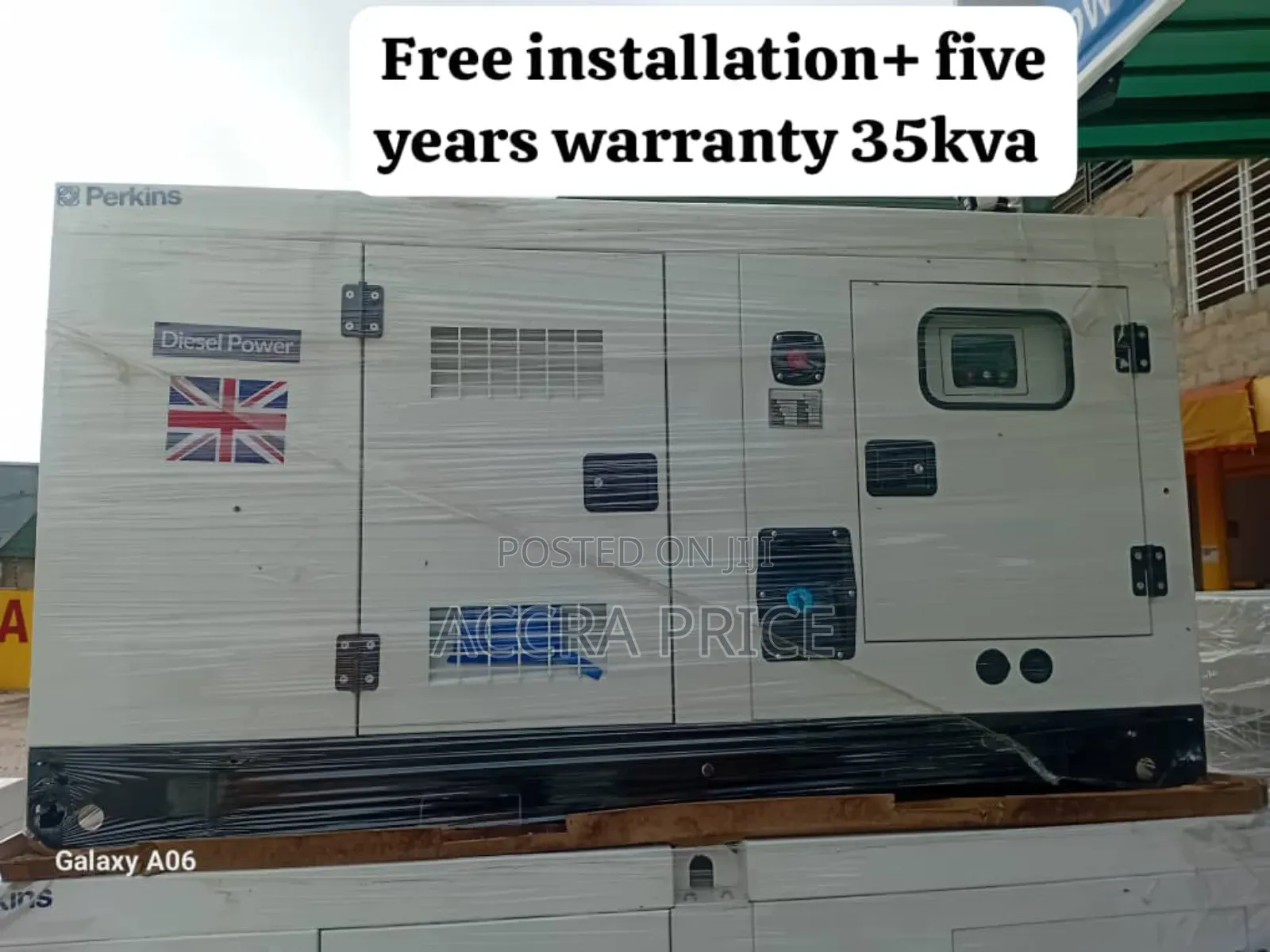 Max Power 35kva Perkins Diesel 35kva Silent Generator Uk