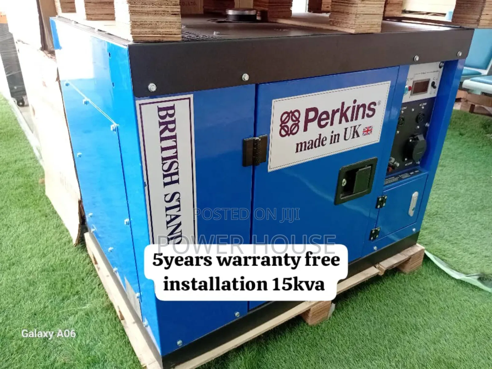 Aether Gen Perkins 15kva Generator 16500watts Diesel