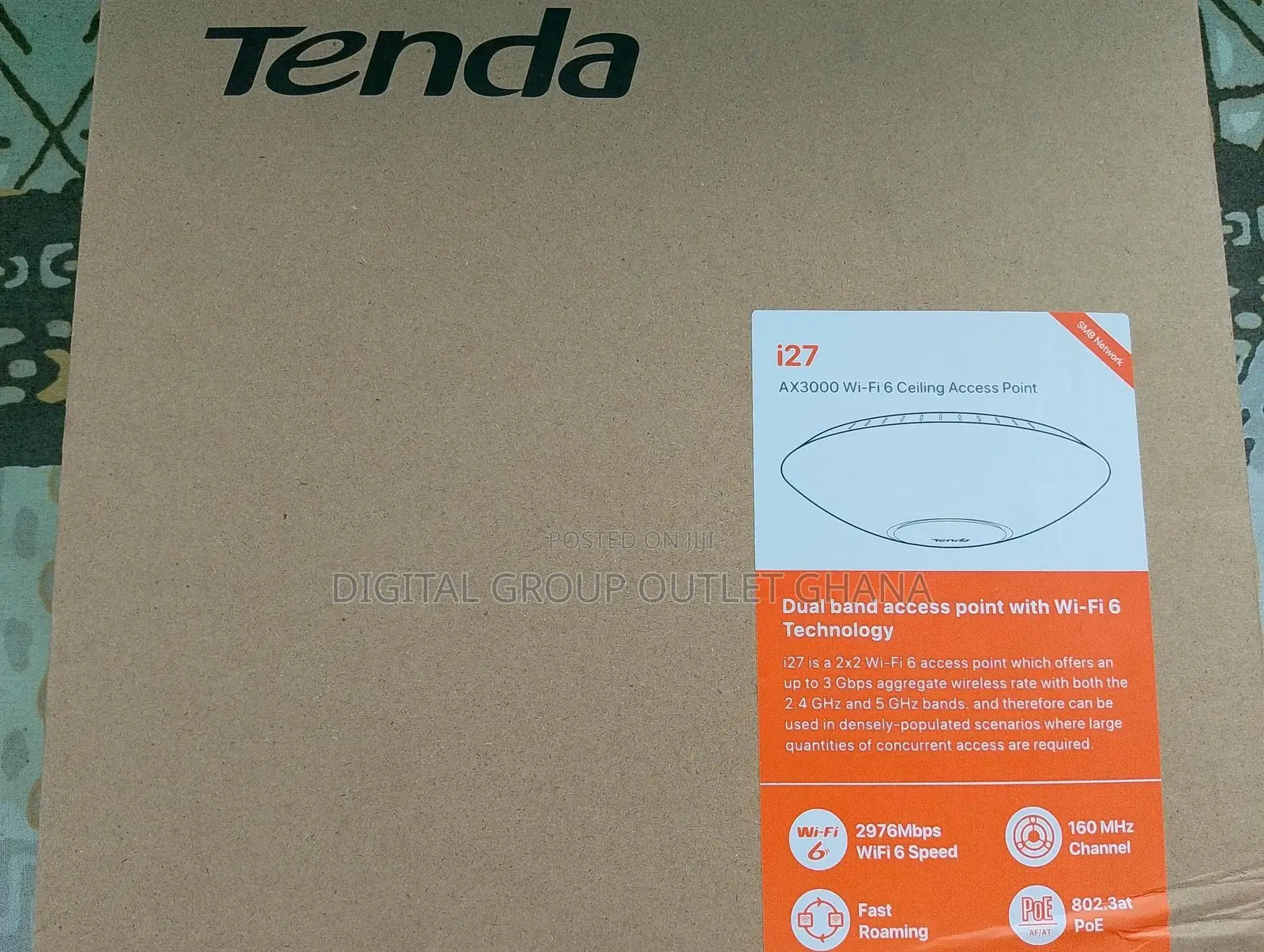 I27 Ax3000 Wi-Fi 6 Ceiling Access Port