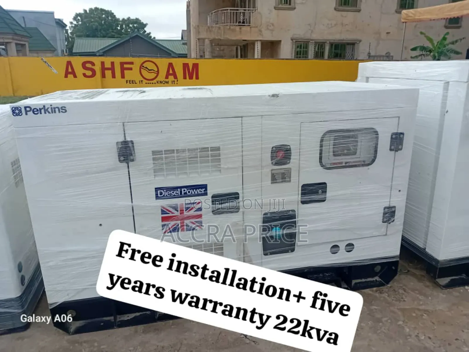 Max Power 20kva Perkins Diesel 20kva Silent Generator Uk