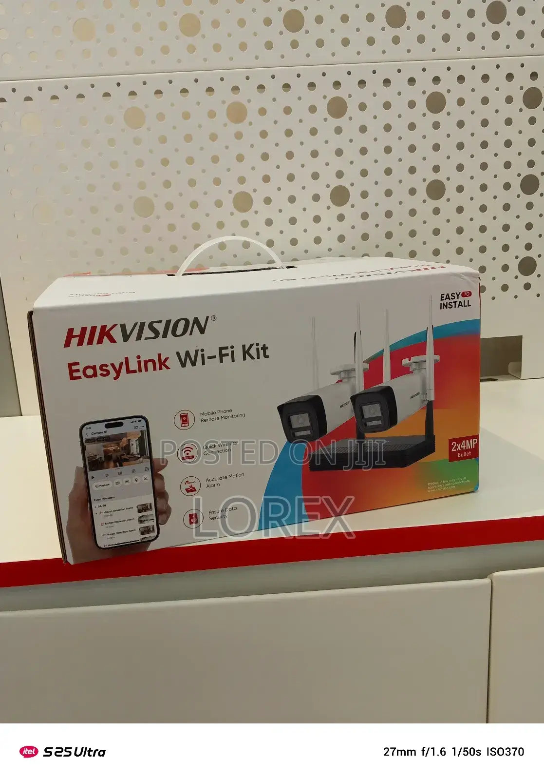 Hikvision 4mp Wifi Camera 2way Audio NVS Kitnks424w0h