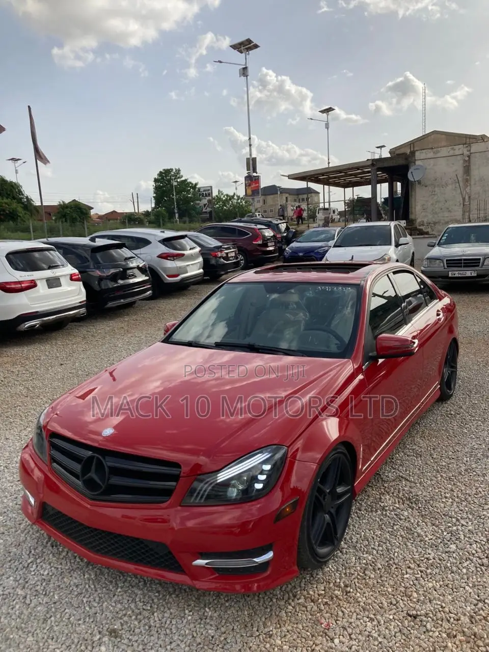 Mercedes-Benz C250 2014 Red