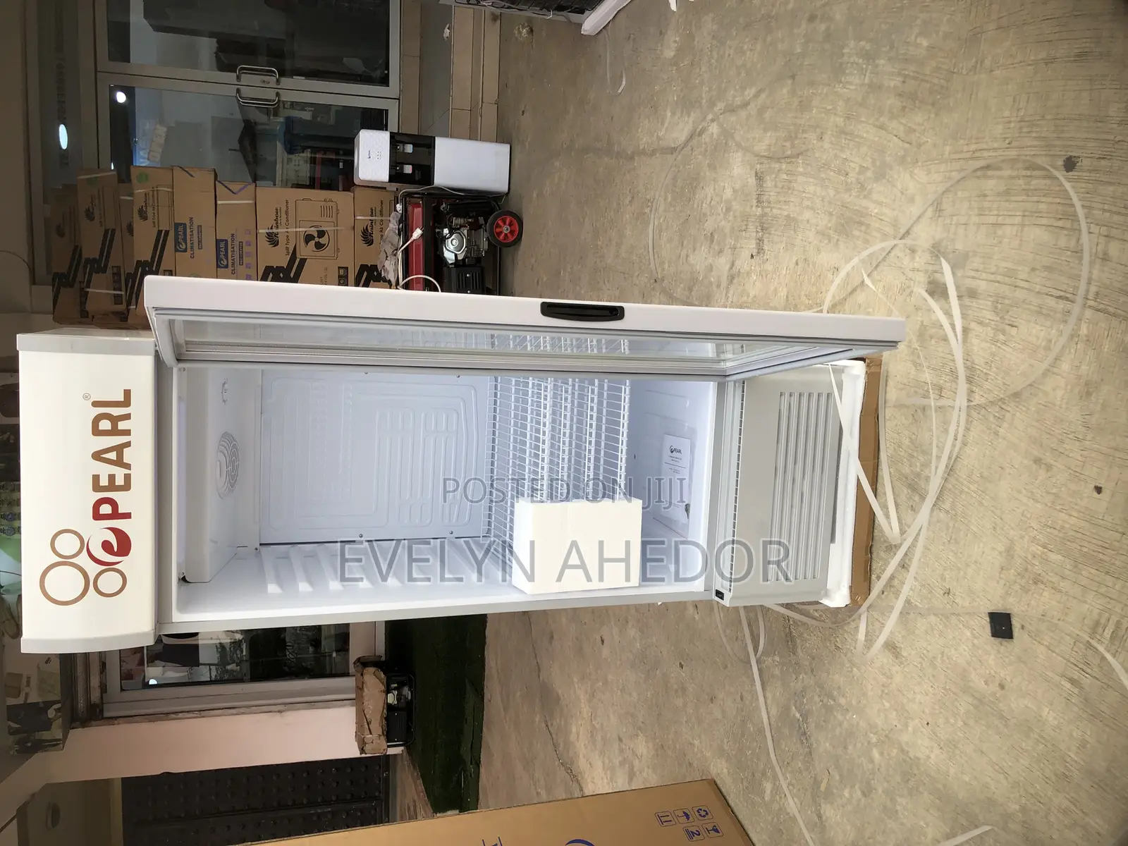 Pearl White Color Display Fridge 300 Liters Brand New