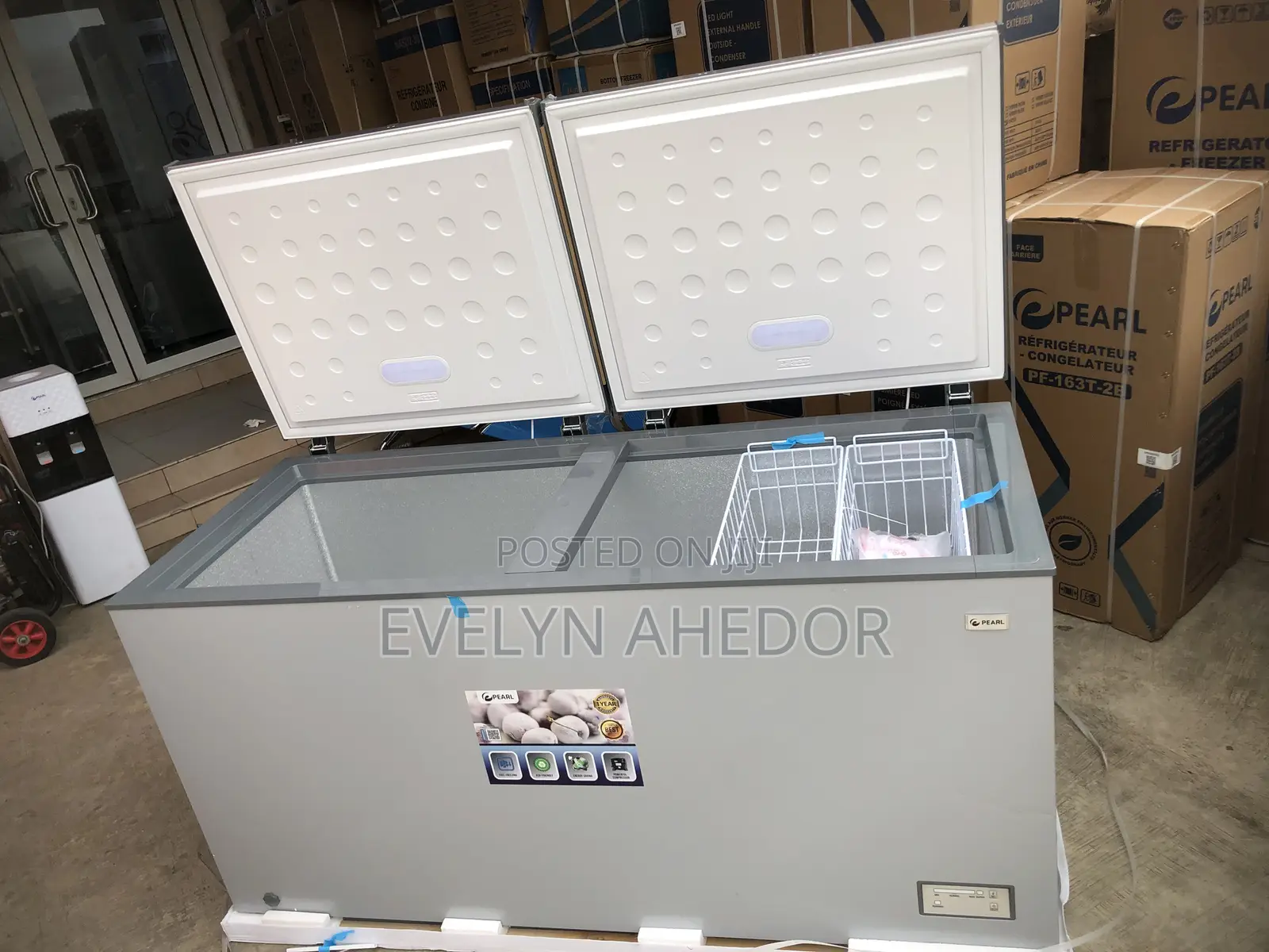 Larger Size Pearl Chest Freezer 508 Liters Brand New