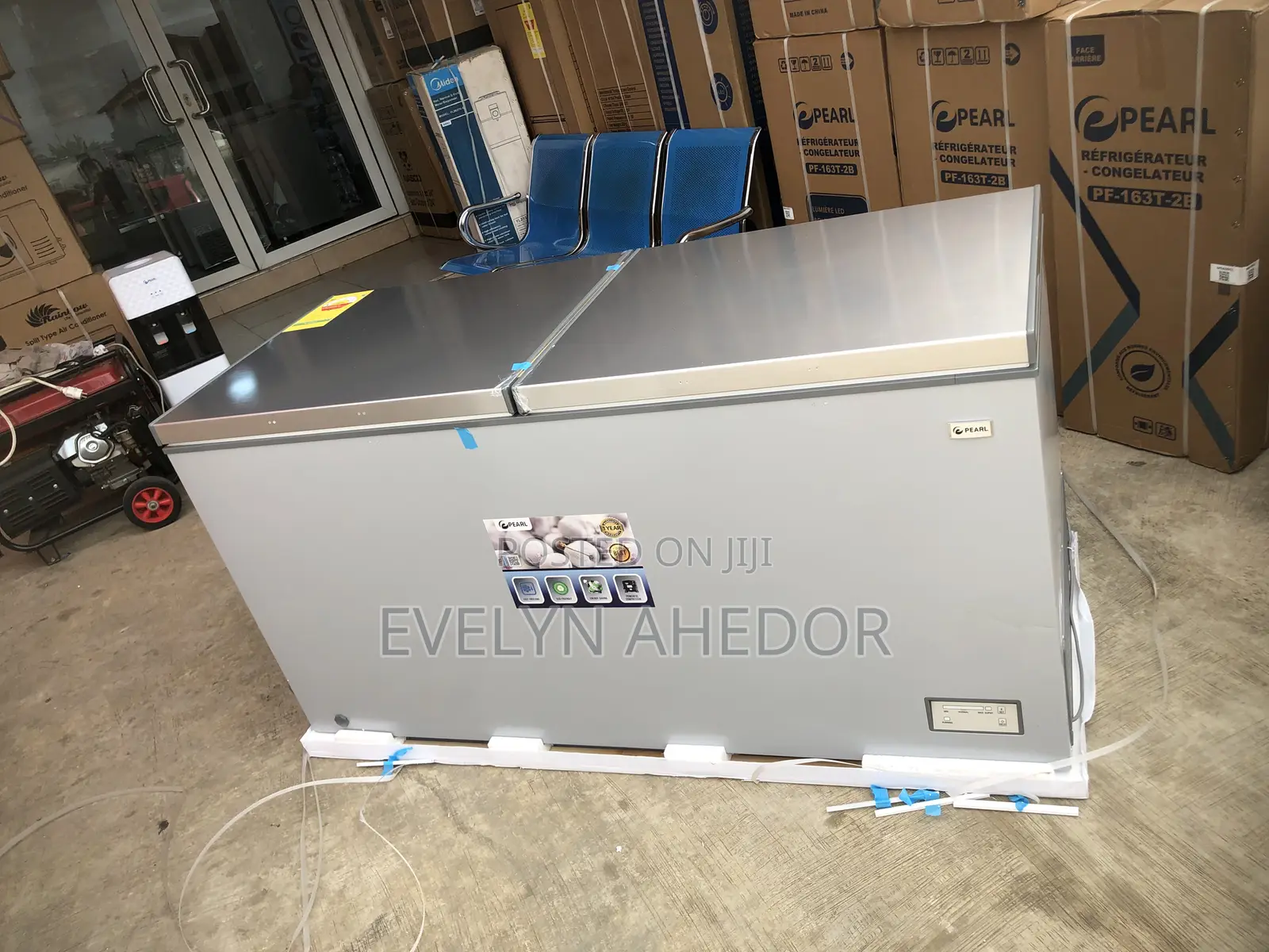Larger Size Pearl Chest Freezer 508 Liters Brand New