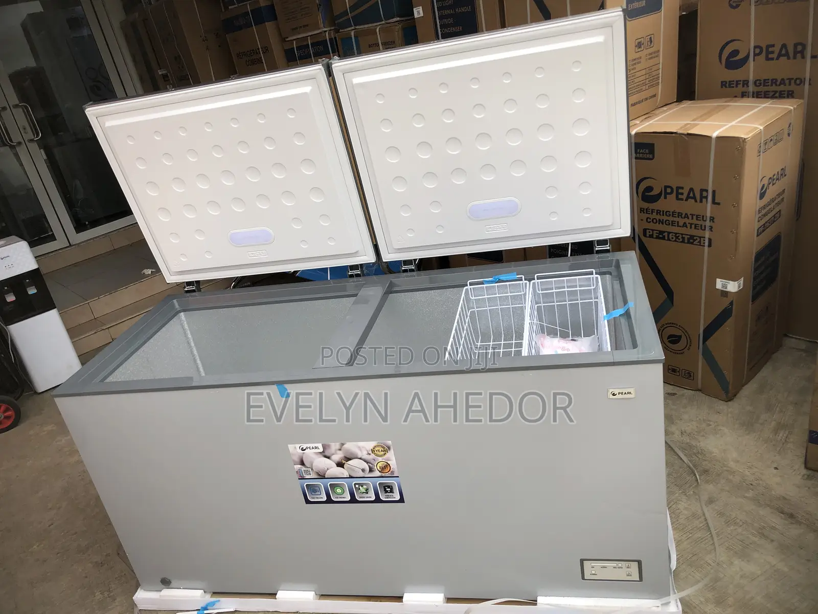 Larger Size Pearl Chest Freezer 508 Liters Brand New