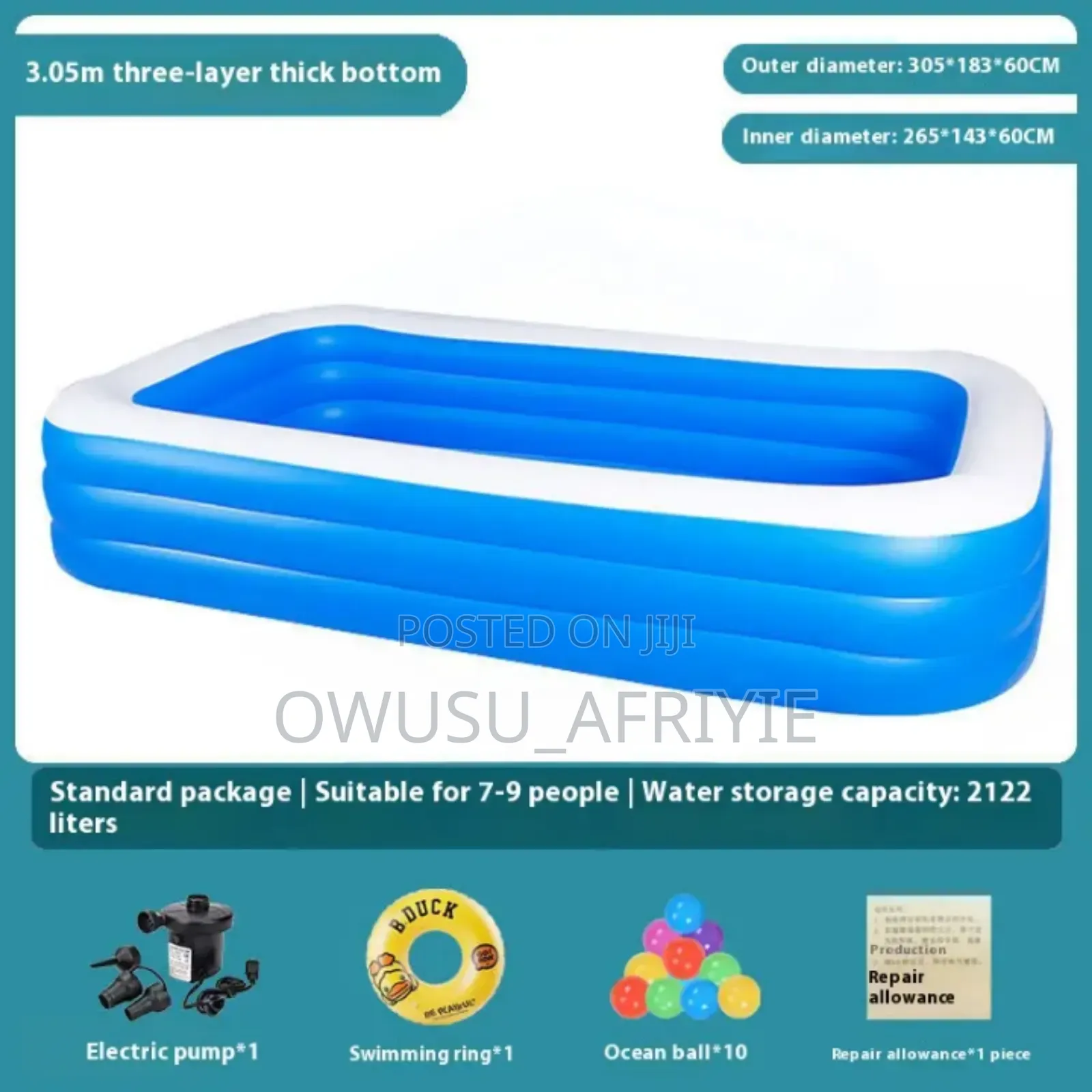 Kiddie Outdoor Swimming Pool
