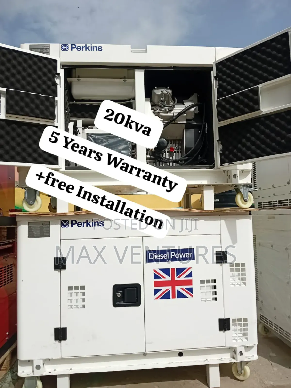 Aether Volt Perkins 20kva Diesel Powered Generator