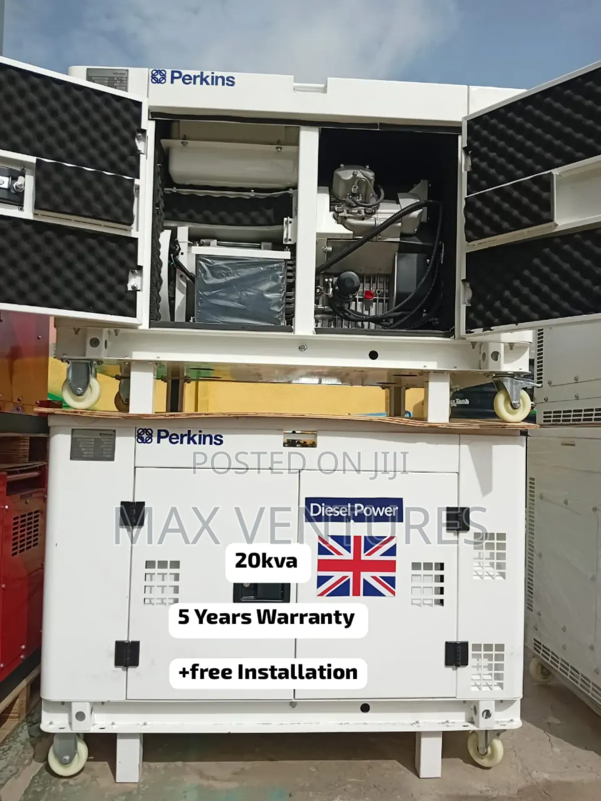 Perkins 20kva Diesel Eterna Command Power Supply