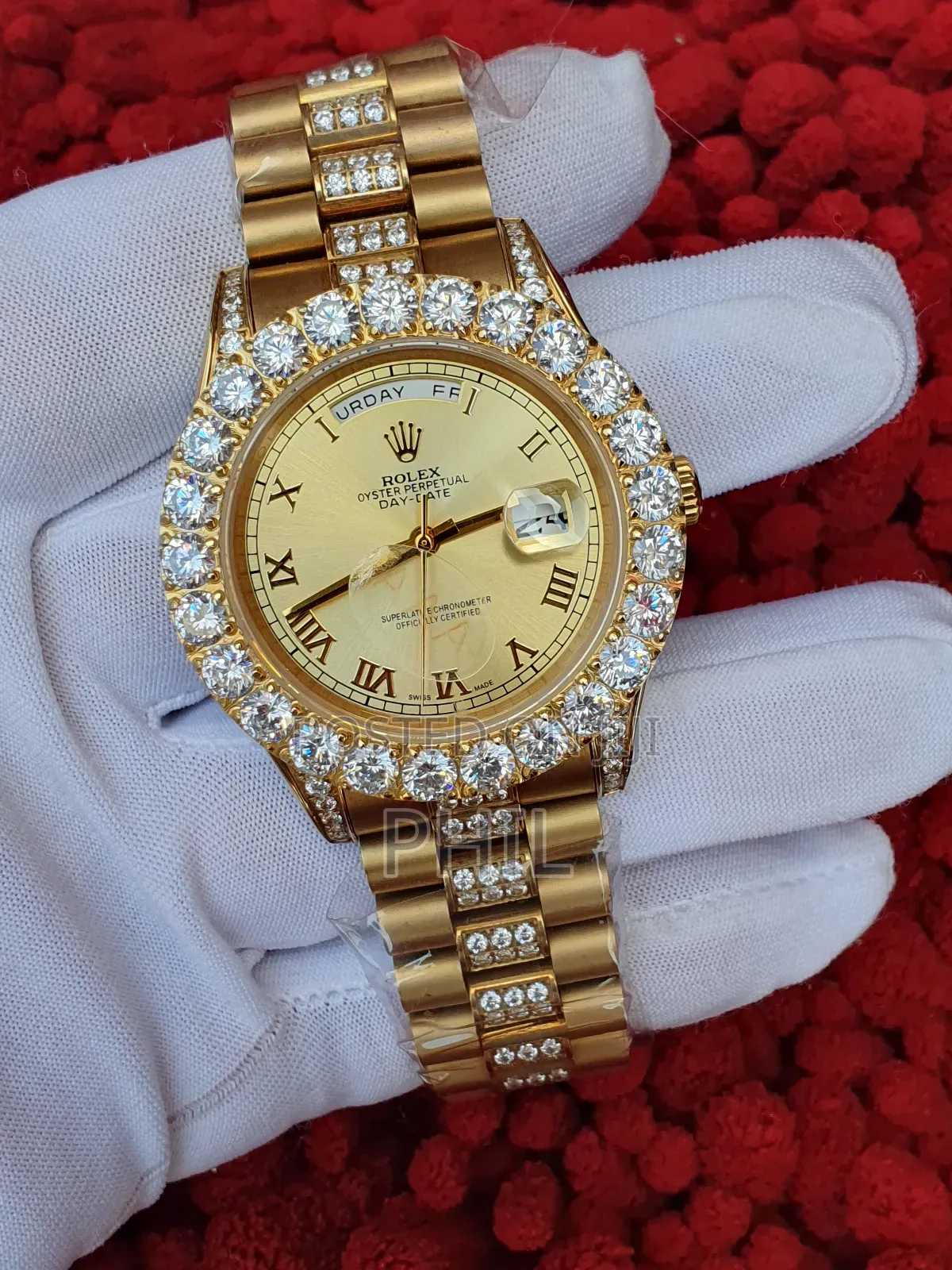 Iced Rolex Watches for Sale