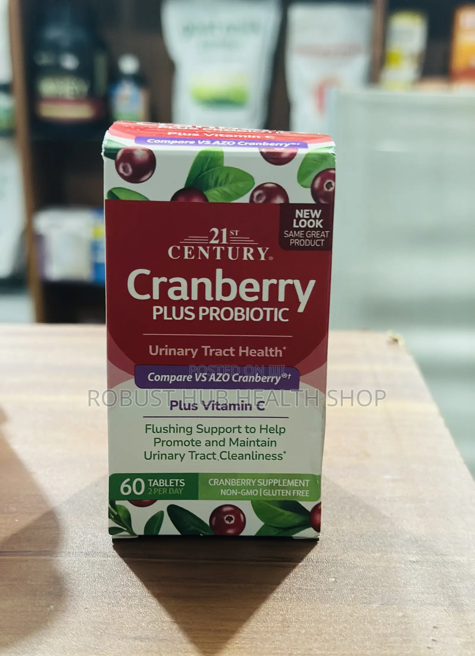 21st Century Cranberry Plus Probiotic Tablets
