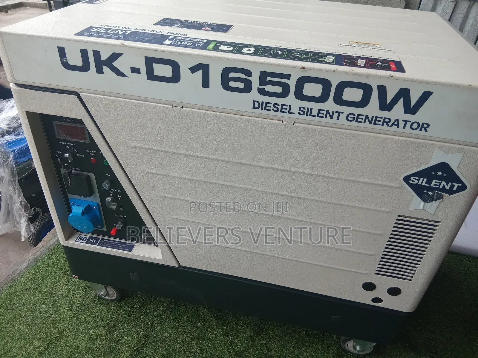 Phenomenal Diesel Silent Uk-D16500w Generator 15kva Gen