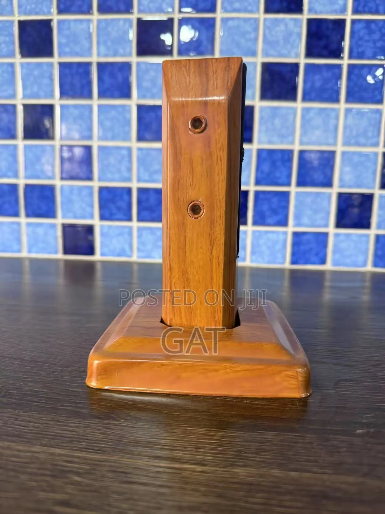 Stainless Steel Post (Wood Grain Finish)