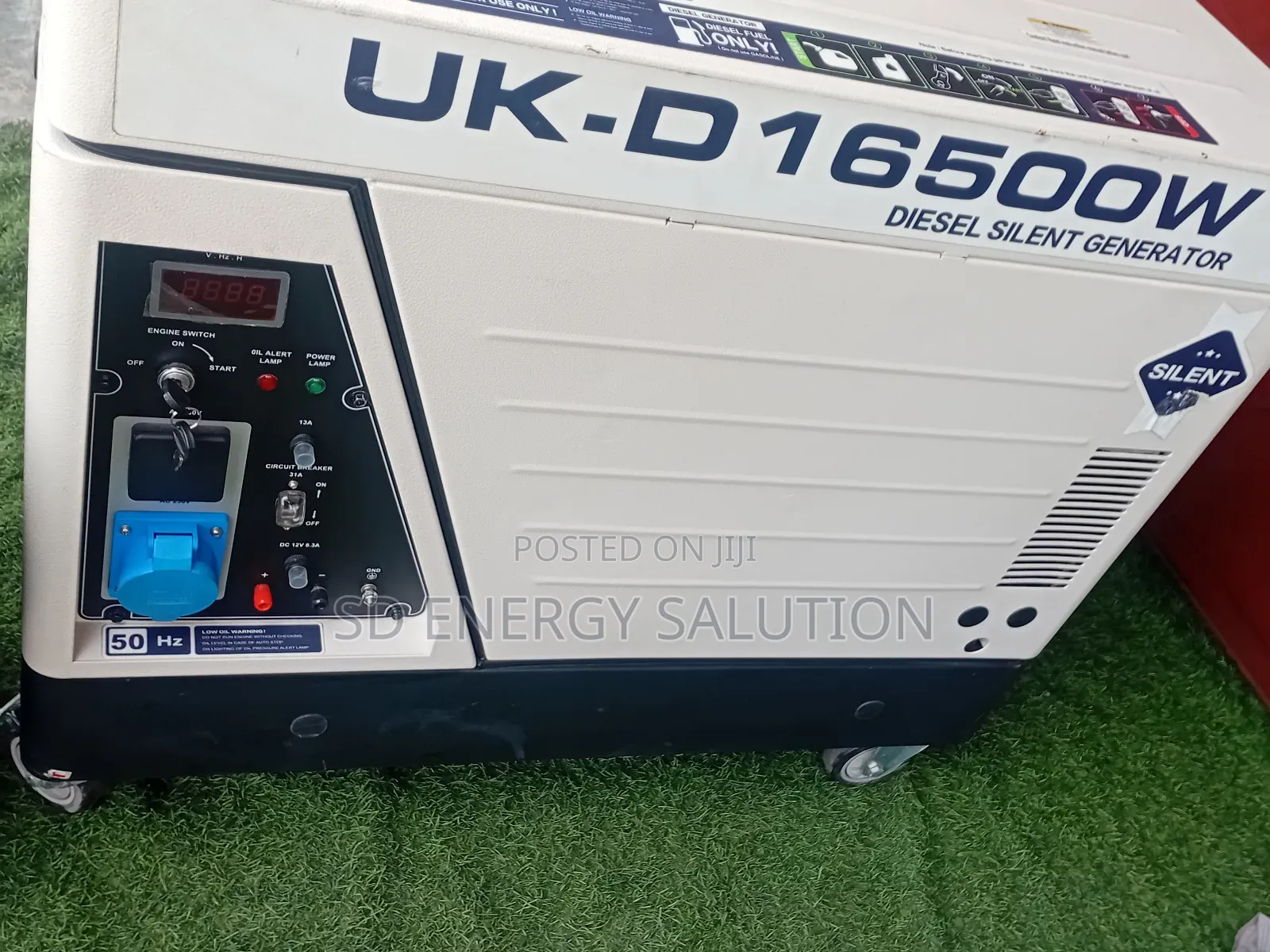 Elite Uk. Diesel Generator Silent 16500w Generator