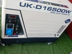 Elite Uk. Diesel Generator Silent 16500w Generator