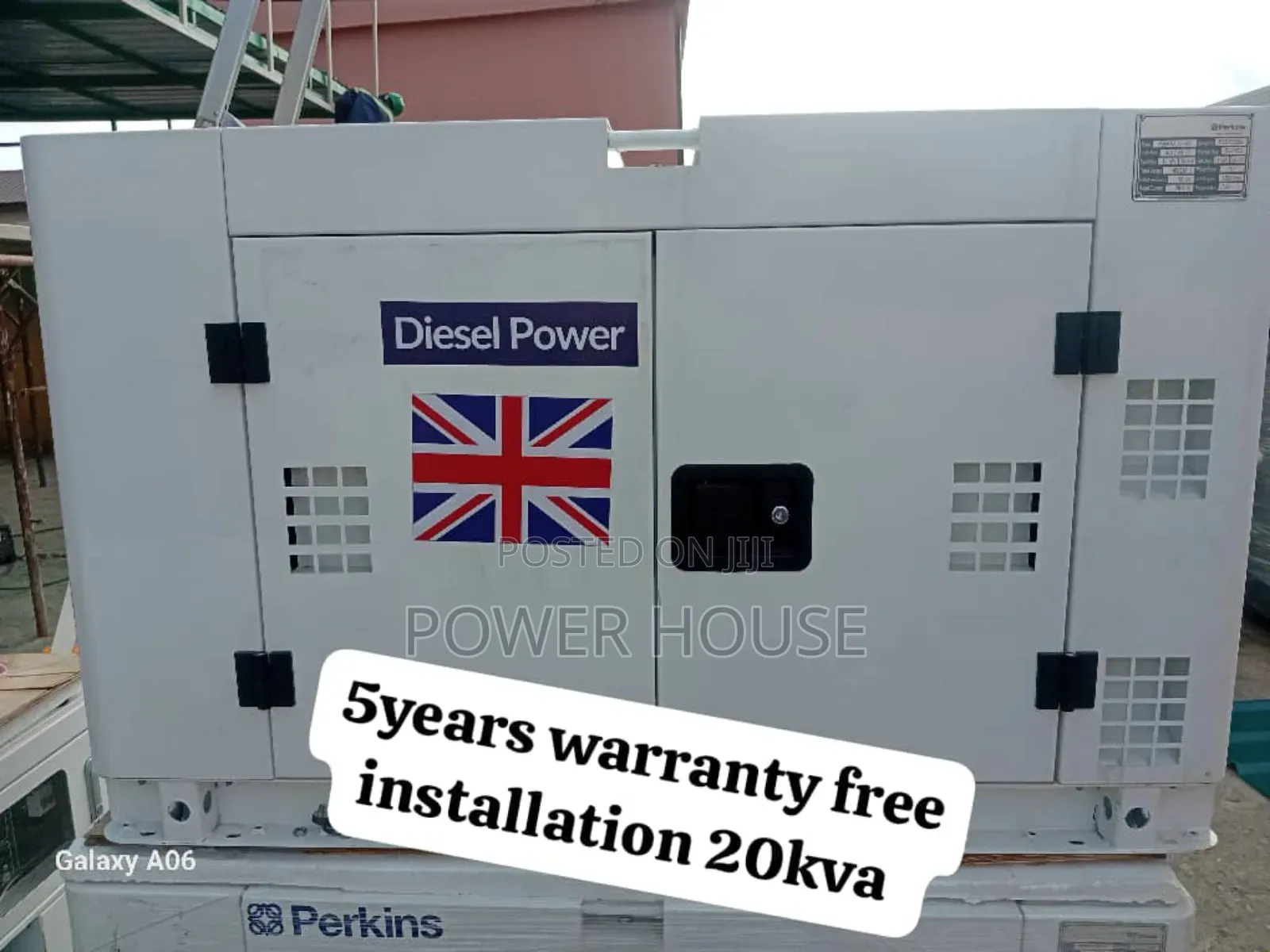 Alpha Tower Power 20kva Perkins Diesel Generator