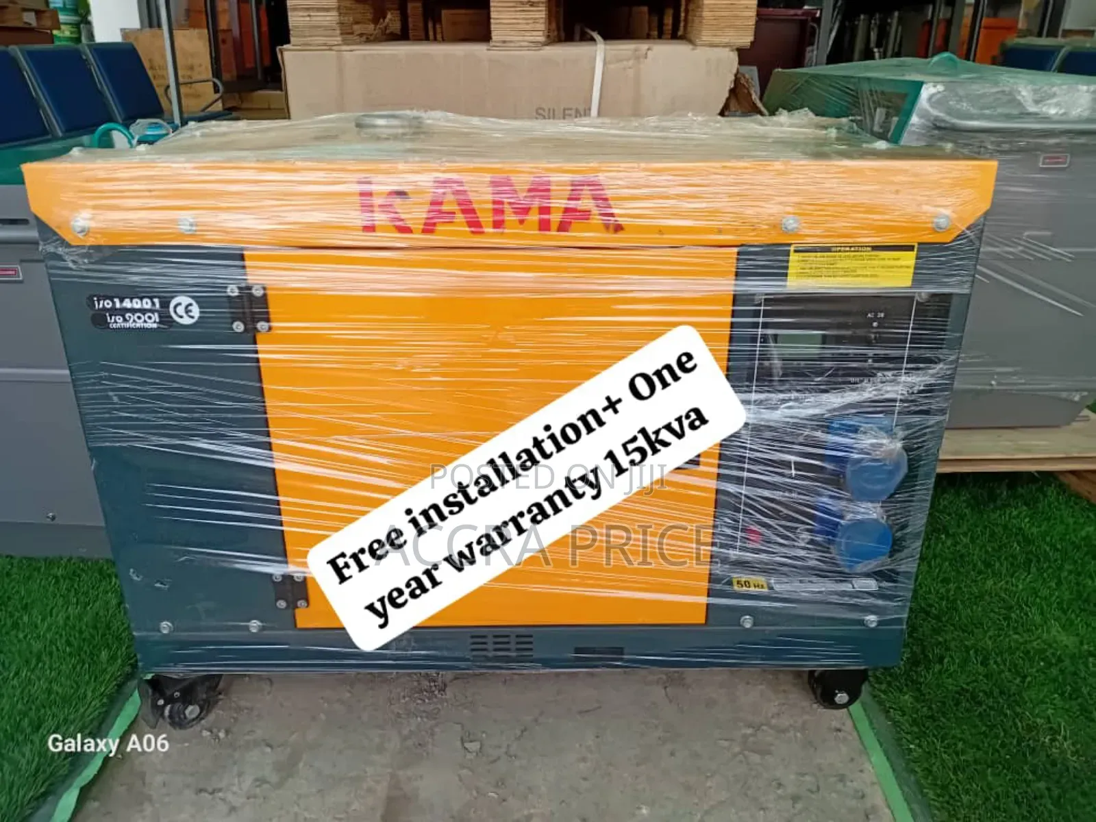 Service Support on Diesel Engine Kama 15kva Generator