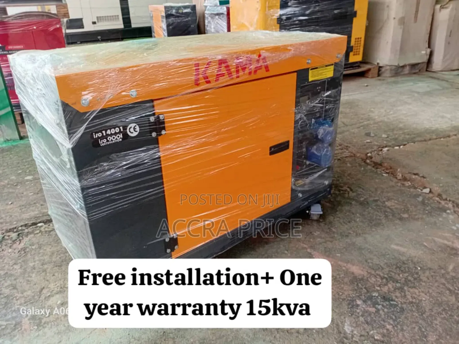 Worldbest Kama Power 15kva Kama Diesel Generator