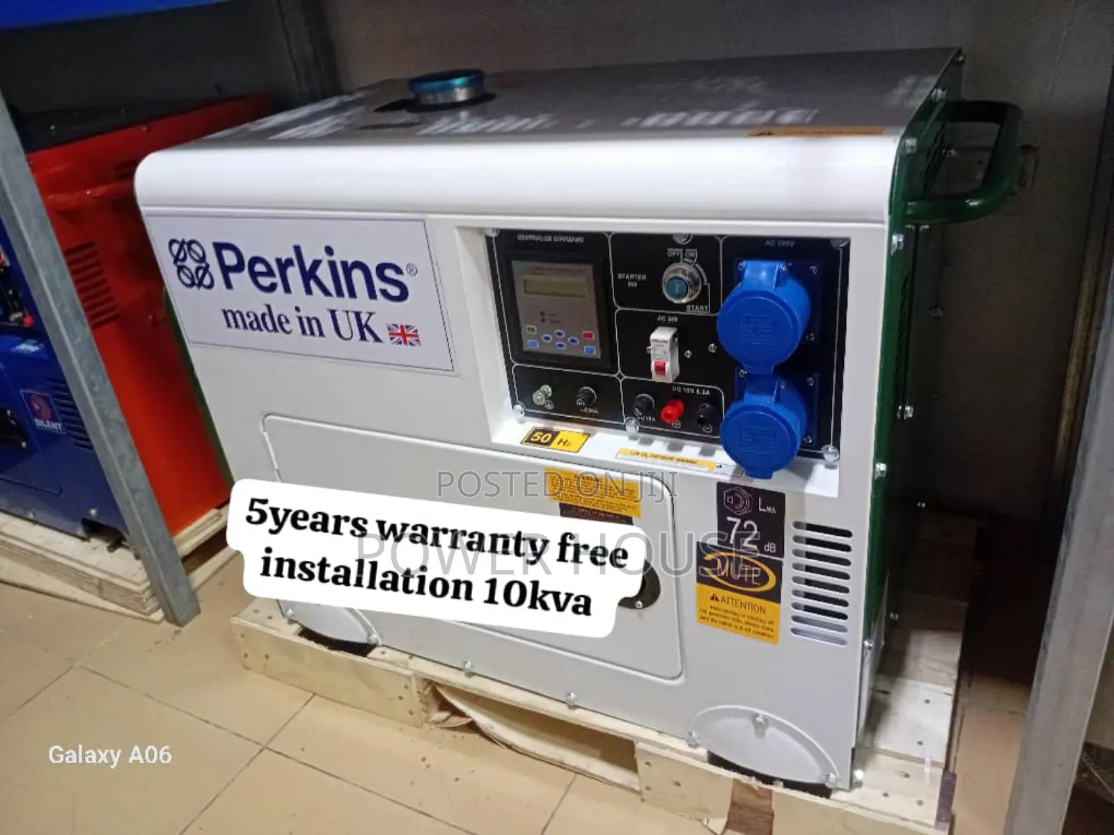Alpha Units Bolt 10kva 13000watts Diesel Generator Perkins