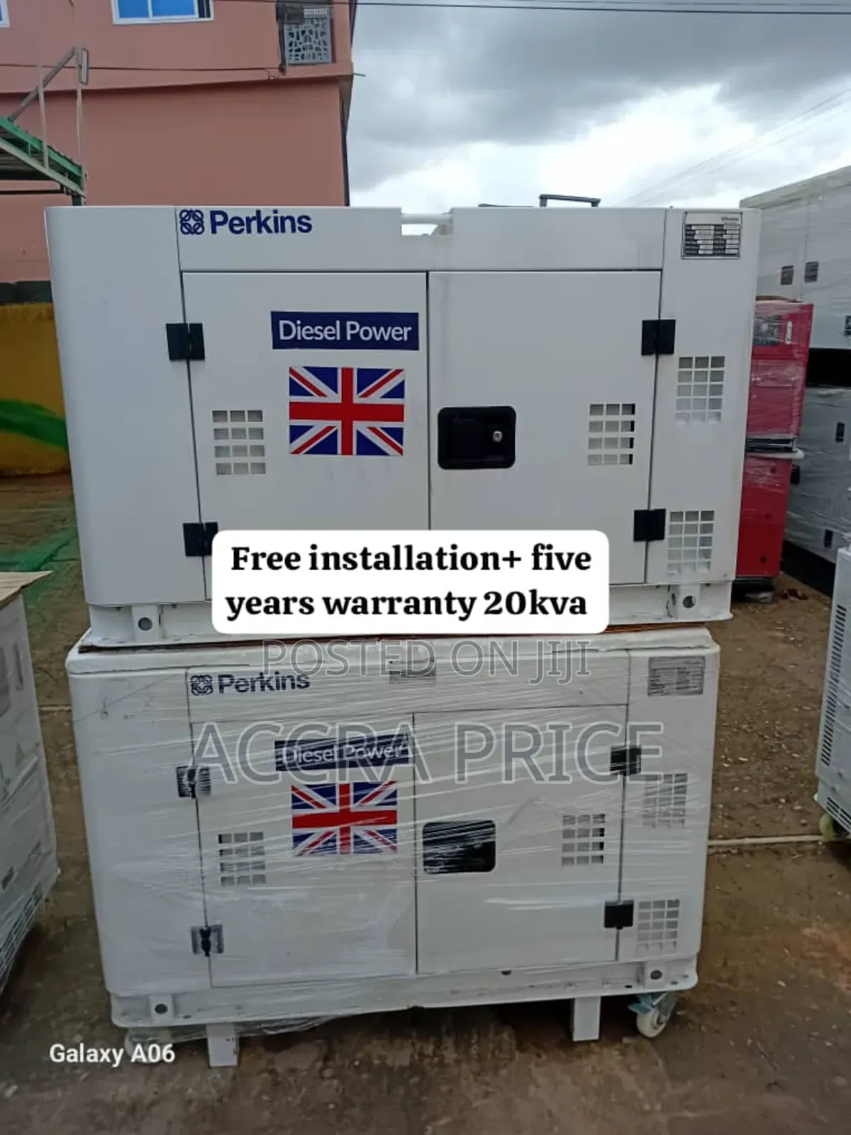Worldbest Perkins Power 20kva Perkins Diesel Generator