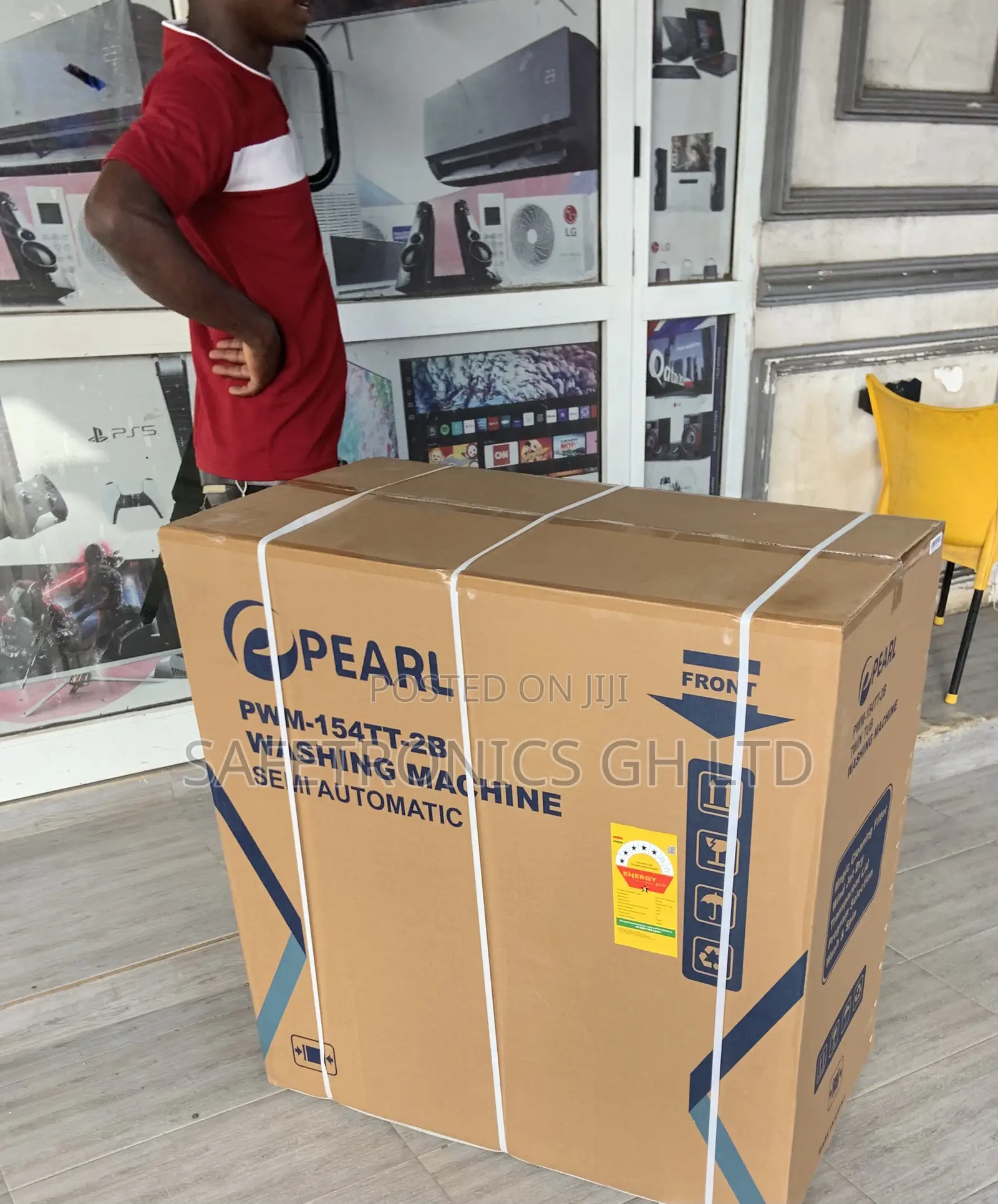 Secure Topload Pearl 15kg Twintub Semiauto White Washer