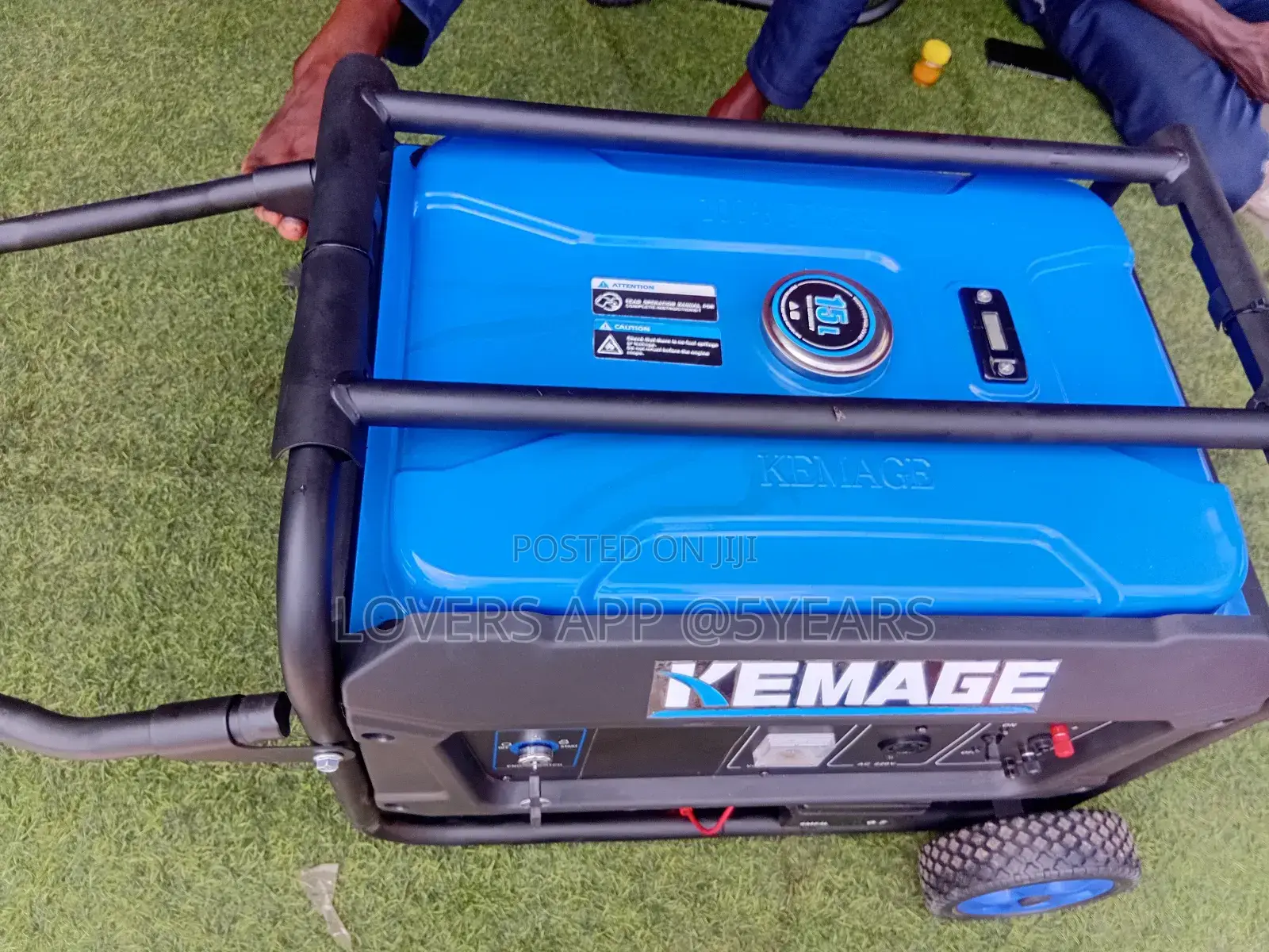 Confident 7.5kva Kemage Keystart Petrol Kemage Generator