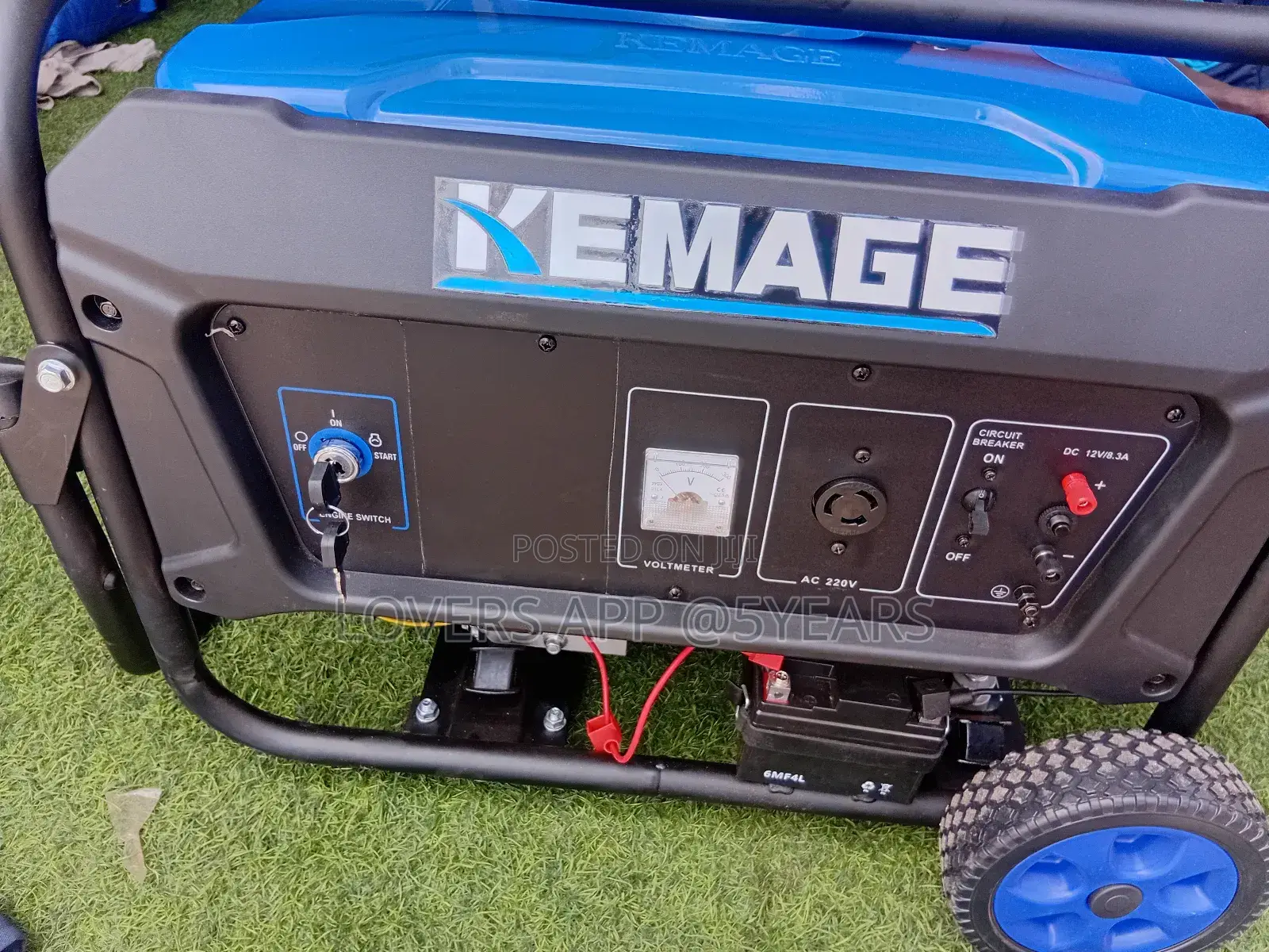 Masterful7.5kva Kemage Keystart Petrol Kemage Generator