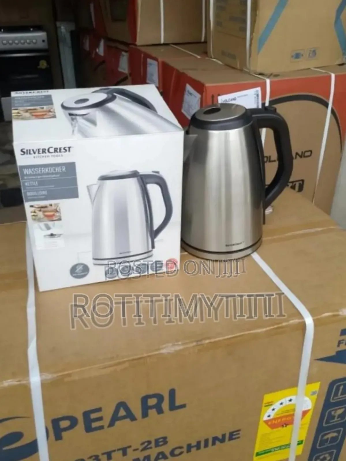 Dependable Sliver Crest 1.7 Liters Kettle